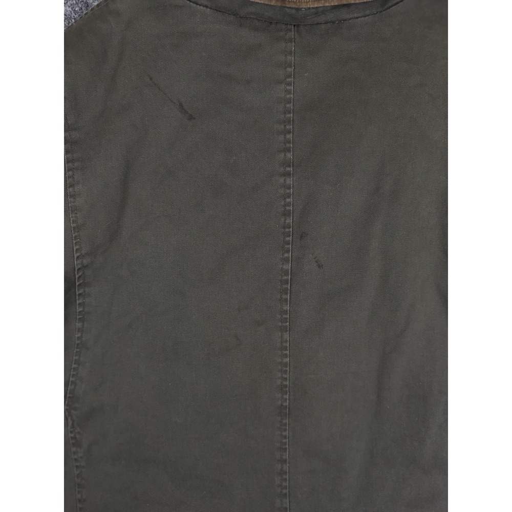 Levi's Canvas Utility Jacket Corduroy Collar Lined‎ Men's XL Green Detroit Style - Picture 11 of 14